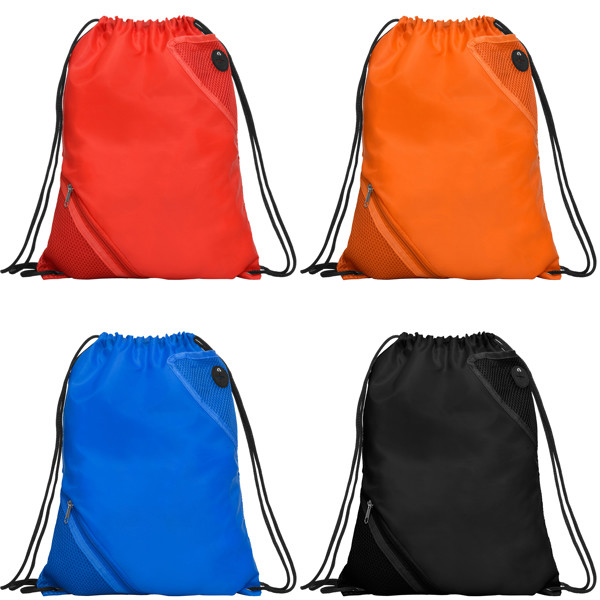 Cuanca Drawstring Bag O - Black