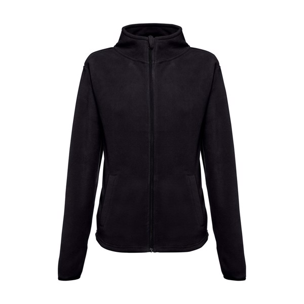 THC HELSINKI WOMEN. Women's polar fleece jacket - Black / XXL