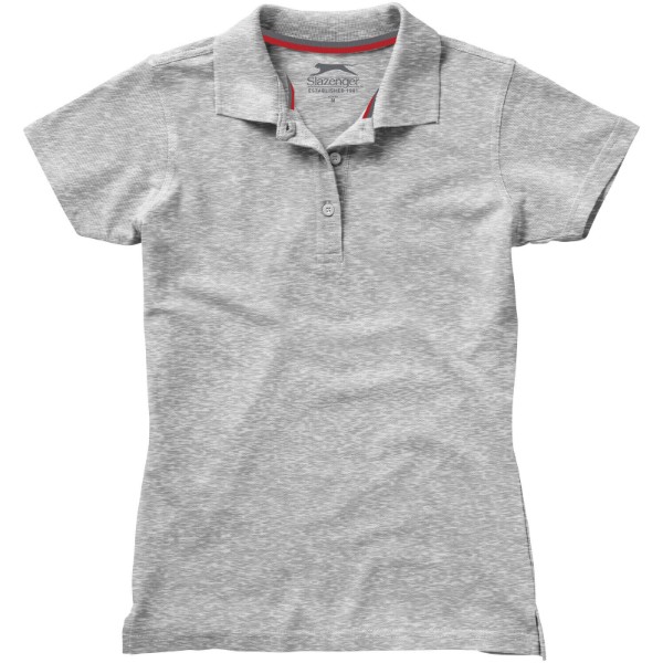 Advantage short sleeve women's polo - Grey Melange / XL