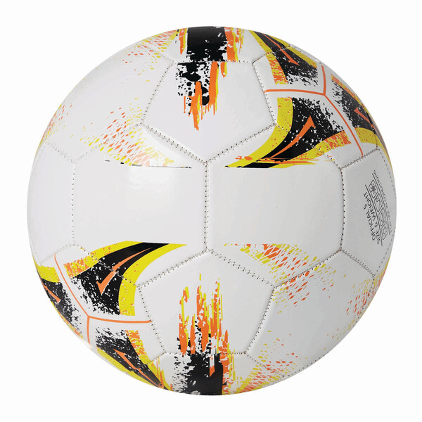 Futbalová lopta Kick Around - Čierna / Biela