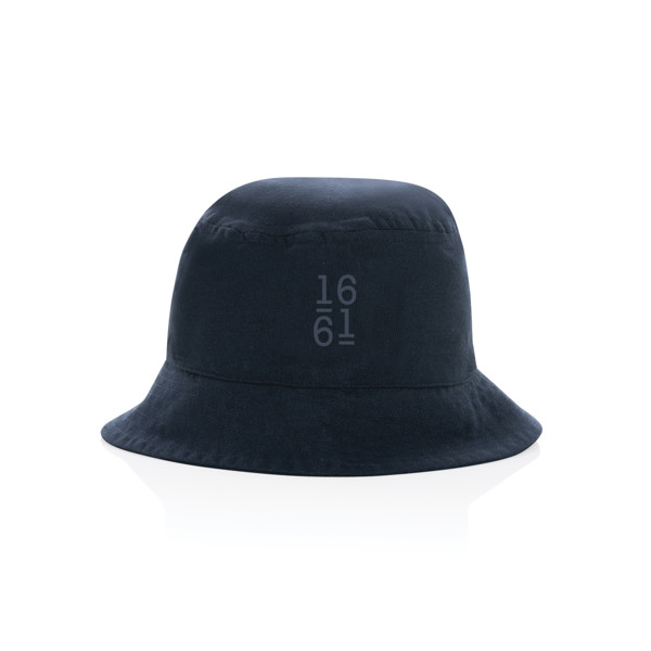Impact Aware™ 285 gsm rcanvas one size bucket hat undyed - Navy