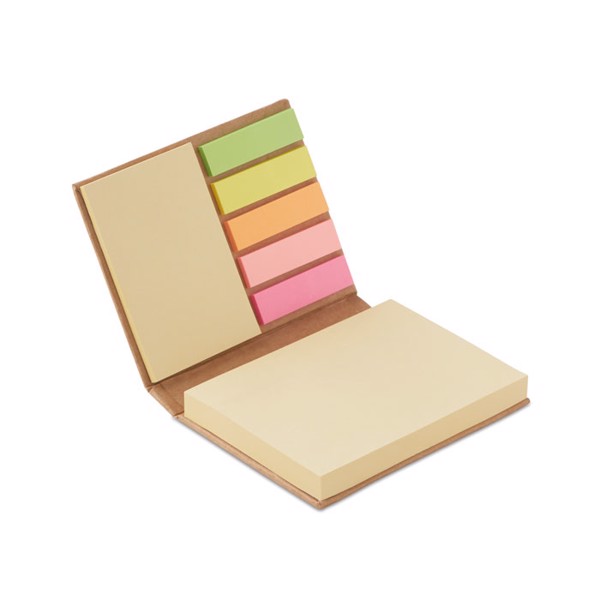 Sæt med 5 post-it Visionmax - beige