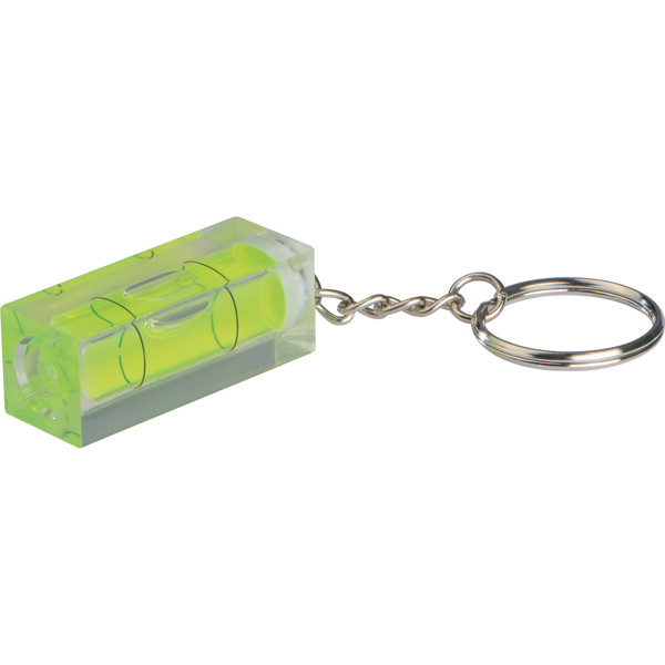 Spirit level keyring SCOTT - Yellow