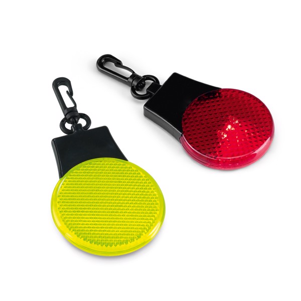 NIBALI. Reflective light with 3 LEDs - Yellow