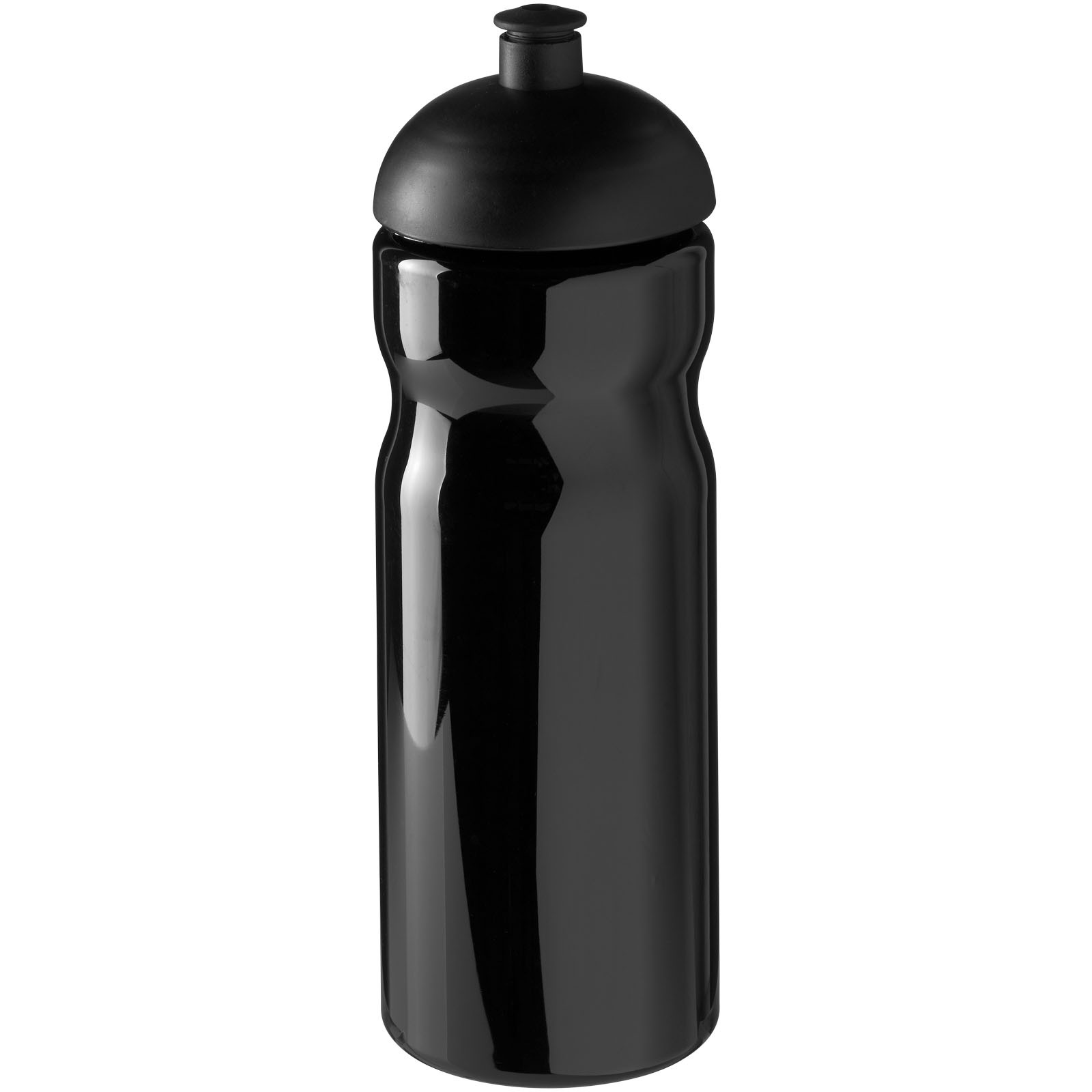 Bidon H2O Base® o pojemności 650 ml z wypukłym wieczkiem - Czarny