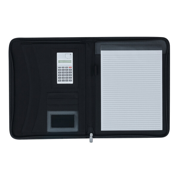 Portfolio in DIN A4 format with calculator NOBLESSE ZIP