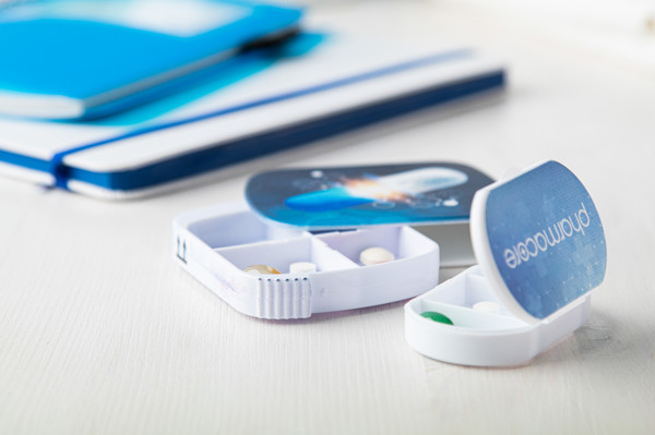 Pillbox Tripill - White