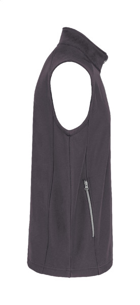2-Layer Softshell Bodywarmer Vest KA423 - Dark Grey / XXL
