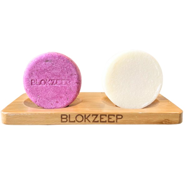 Porte-savon en bambou – 2x rond