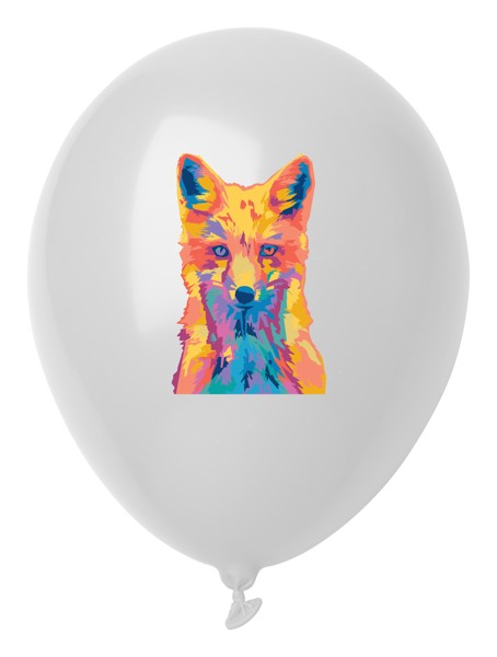 Balloon CreaBalloon, Pastel Colour - White