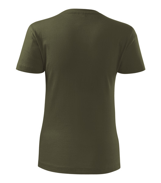 Tričko Dámské Malfini® Classic New - Military / M