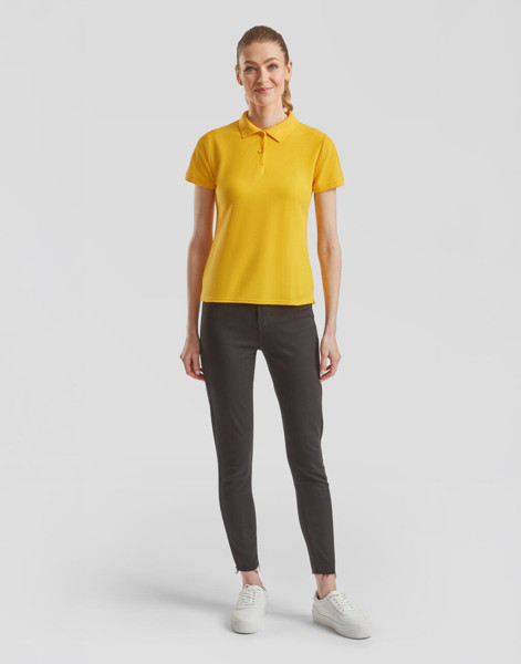 Ladies 65 / 35 Polo - White / XS