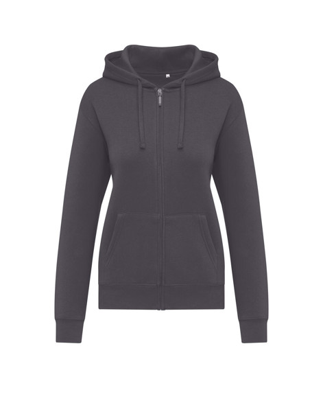 Originals Hooded Full Zip Women - Grey / L