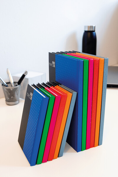 Notebook in DIN A6 format SIGNUM - grey