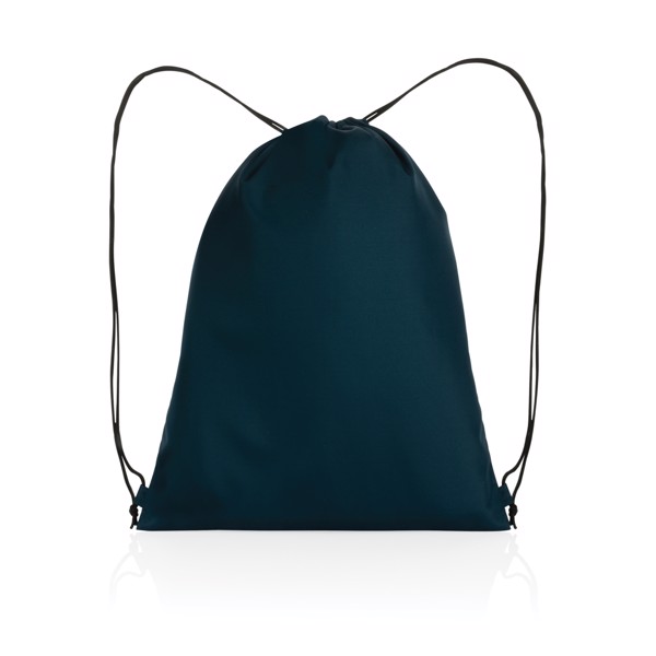Sac cordelettes en rPET 190T Impact AWARE™ - Bleu Marine
