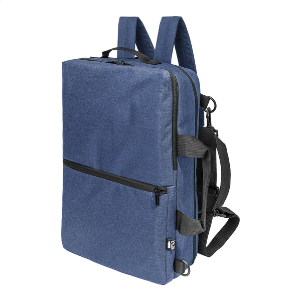Sac À Dos Porte Documents En Rpet Walton - Bleu Foncé