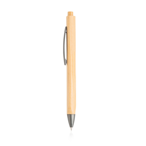 Esferográfica Em Bambu Triangular