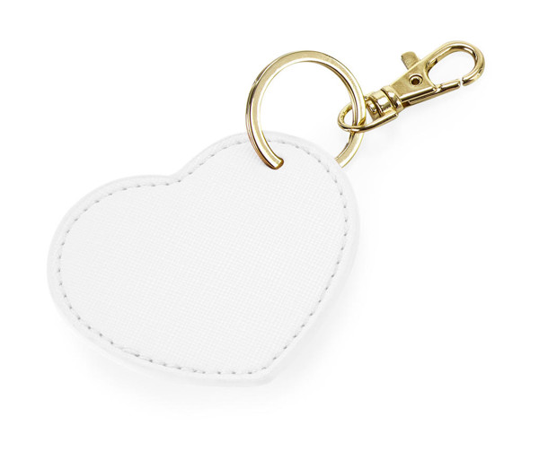 Boutique Heart Key Clip - Soft White / ONE SIZE