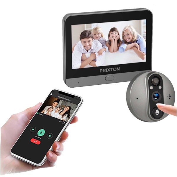 Prixton DV50 smart wifi door guard viewer