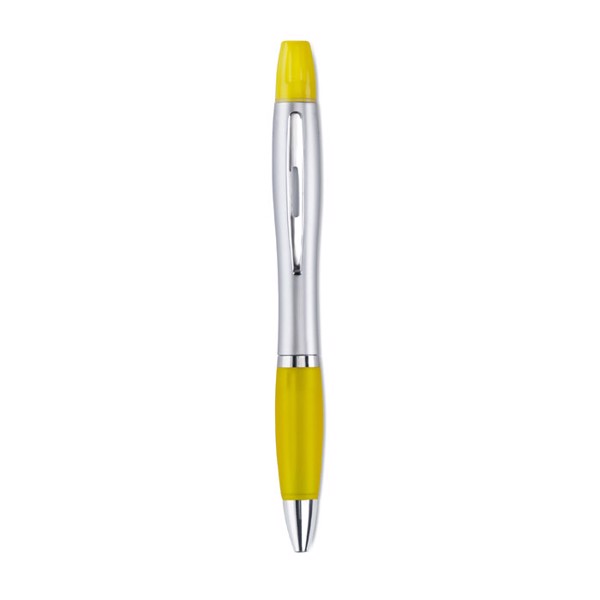 2 in 1 ball pen Rio Duo - Yellow