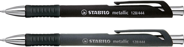 STABILO concept metallic Kugelschreiber, schwarz
