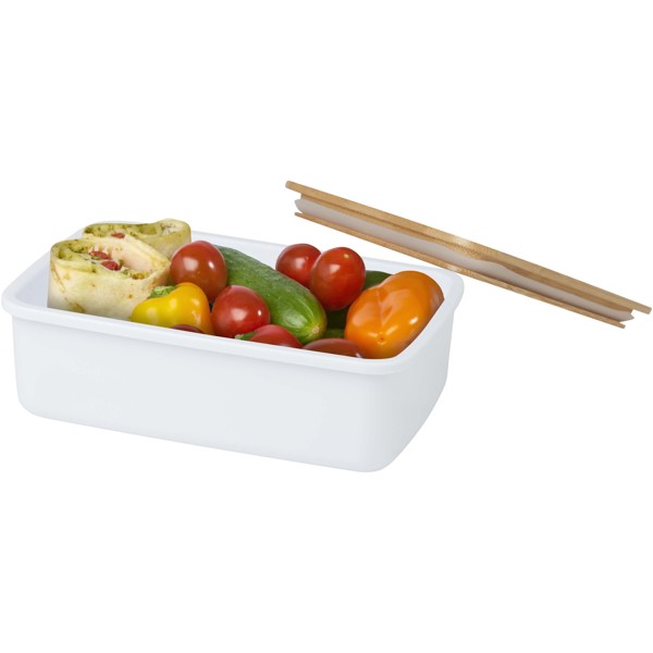 Mangi 500 ml lunch box - White