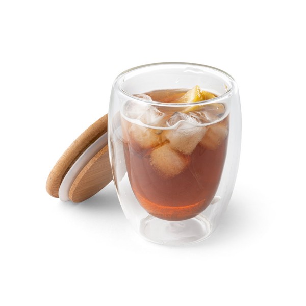 ECUADOR L. Tasse de voyage 350mL en verre borosilicate