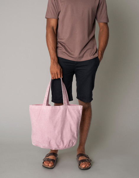 Garment Dyed Shopper - Vintage Light Blue / ONE SIZE