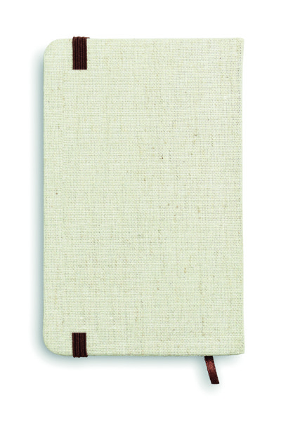 Rundo notebook A6 canvas, 192 recycled pages