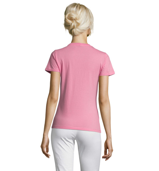 REGENT T-SHIRT SENHORA 150g Regent Women - cor-de-rosa orquídea / S