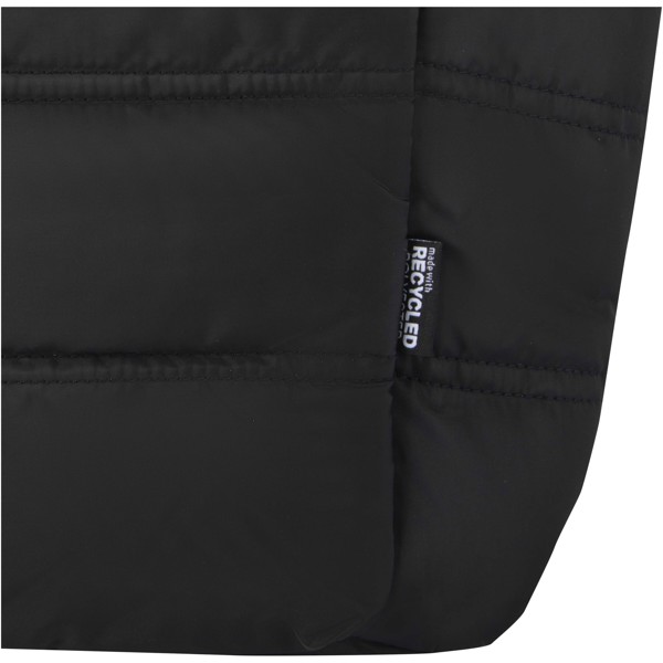 Puffer 15,6" GRS gerecycleerde laptopdraagtas 18L - Zwart