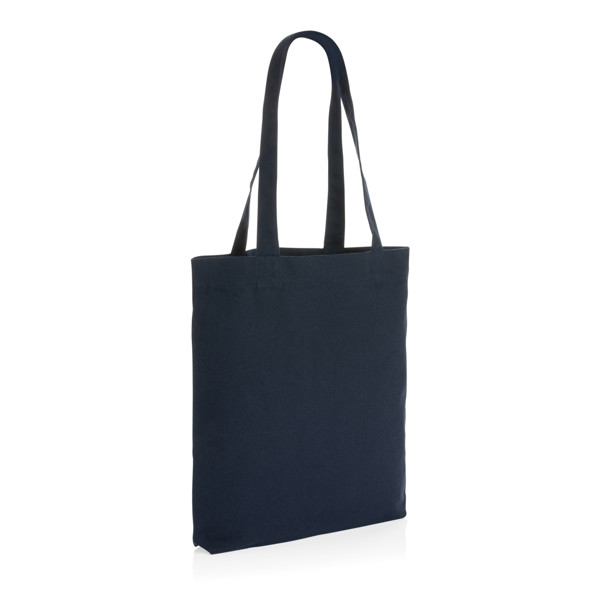 Sac tote en toile recyclée et non teintée Impact AWARE™ - Bleu Marine