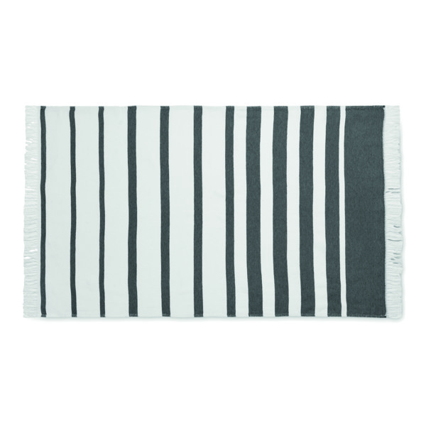 Toalha banho turco 100X70 cm Wave - Cinza