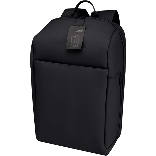 SMART 15" GRS recycled laptop backpack 18L - Black