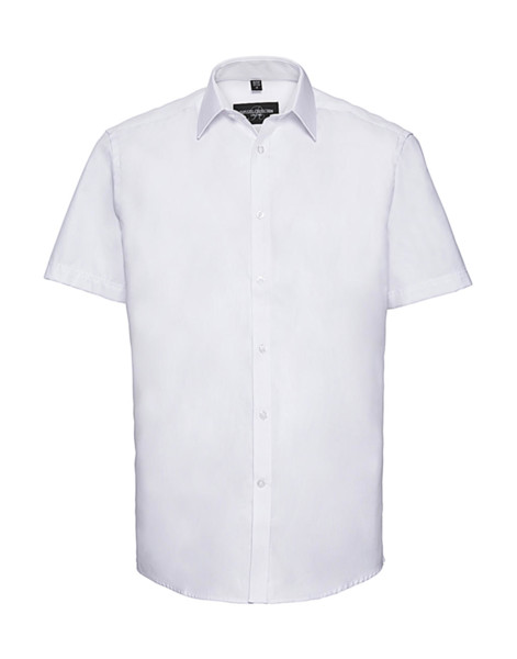 Men's Herringbone Shirt - White / 3XL
