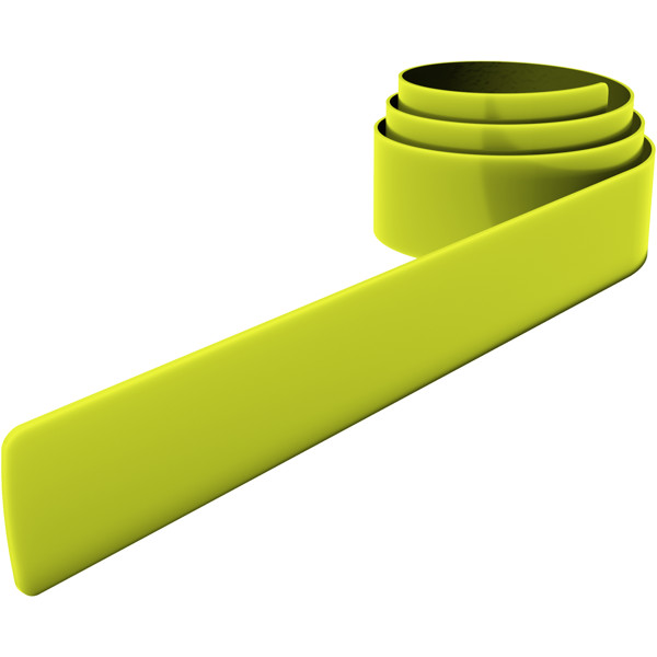 Slap wrap refletor de TPU com 44 cm RFX™ - Amarelo neón