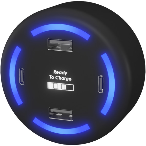 SCX.design H11 Smart Home Ladegerät mit Leuchtlogo