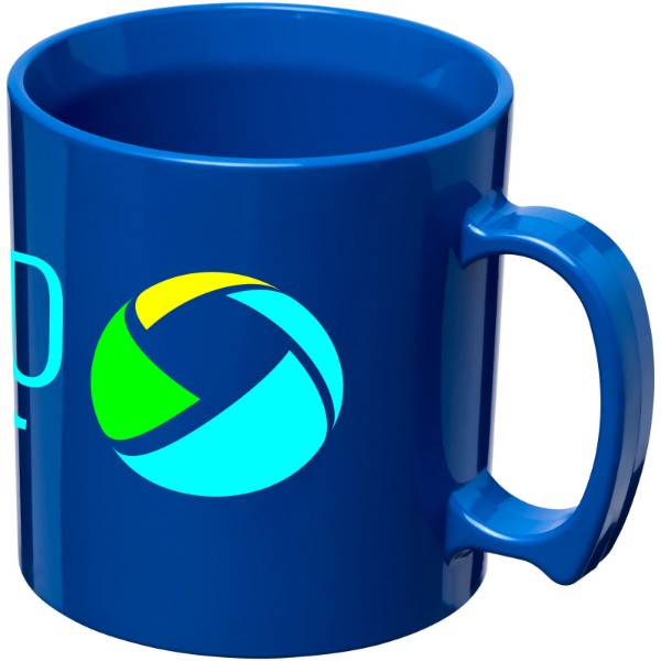 Mug en plastique Standard 300ml - Bleu