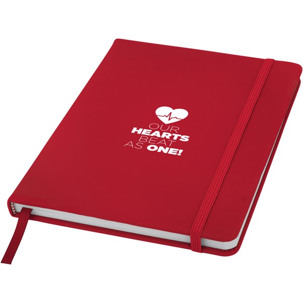 Spectrum A5 hard cover notebook - Red
