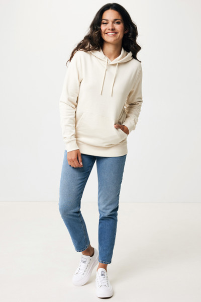 Iqoniq Torres ungefärbter Hoodie aus recycelter Baumwolle - Natural Raw / S