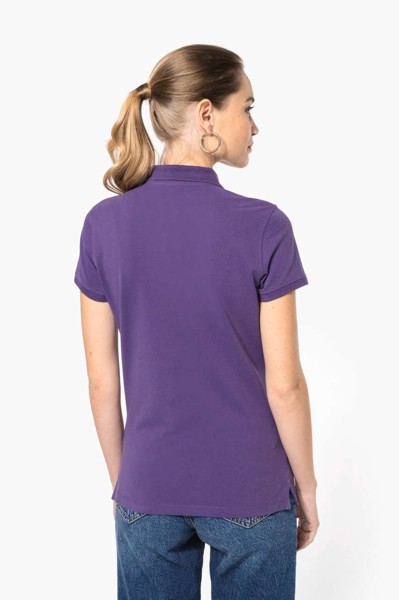 Ženska polo majica kratkih rukava od pikea - Light Royal Plava / 3XL
