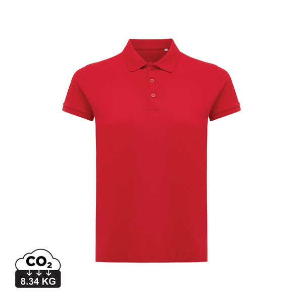 IQONIQ Yosemite women recycled cotton pique polo - Red / XL