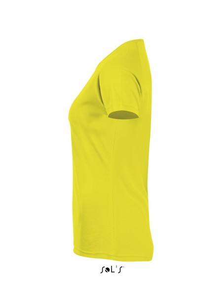 Sol's Sporty Women - Raglan Sleeved T-Shirt - Neon Yellow / S