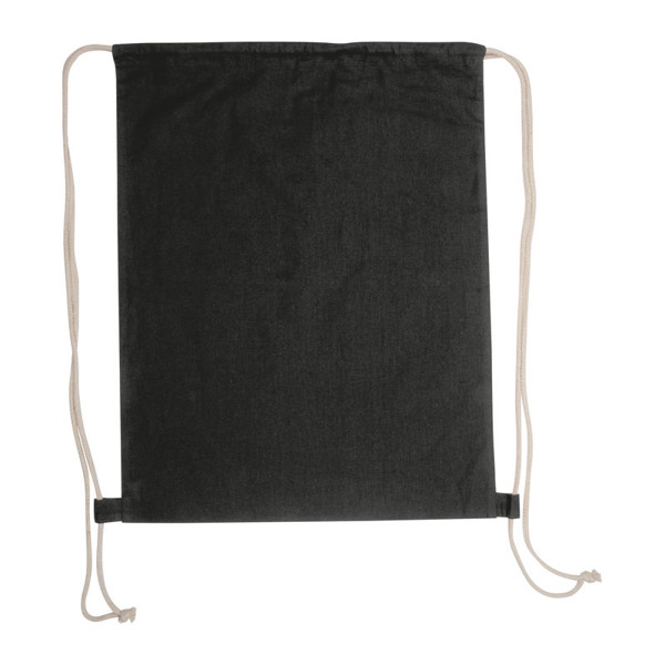 Cotton Gymbag Strandbek - Black