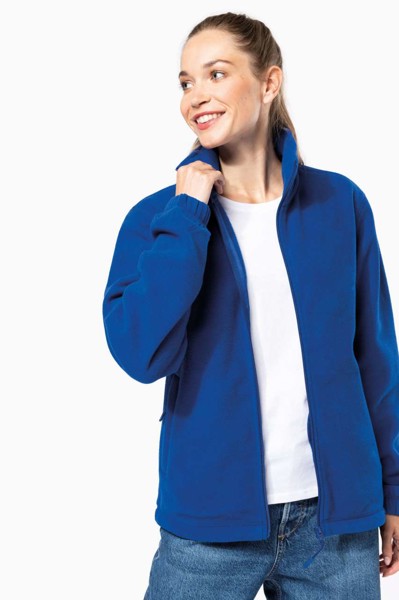 Unisex Microfleece Elasticated Jacket - Dark Grey / XS