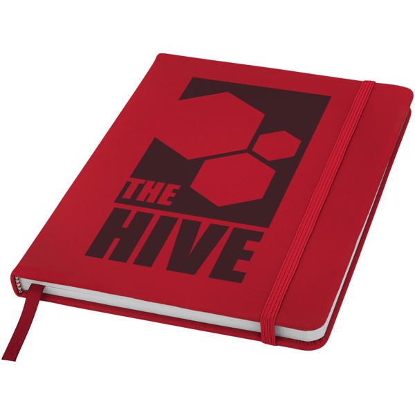 Spectrum A5 hard cover notebook - Red