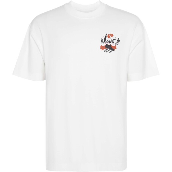 Chow oversized short sleeve unisex t-shirt - White / XL