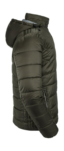 Men's Hooded Nano Jacket - Black / 4XL