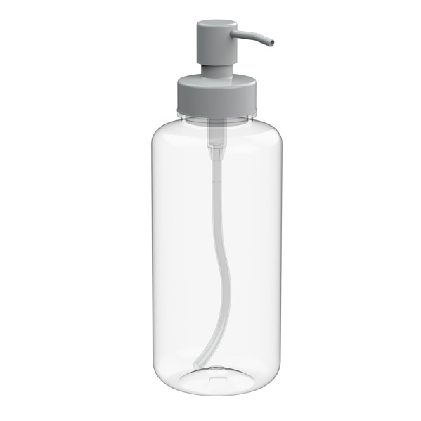 Soap Dispenser "Deluxe" 1.0 L, Transparent
