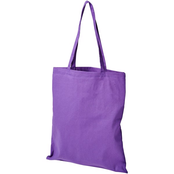 Shopper in cotone 140 g/m² Madras - 7L - Lavanda